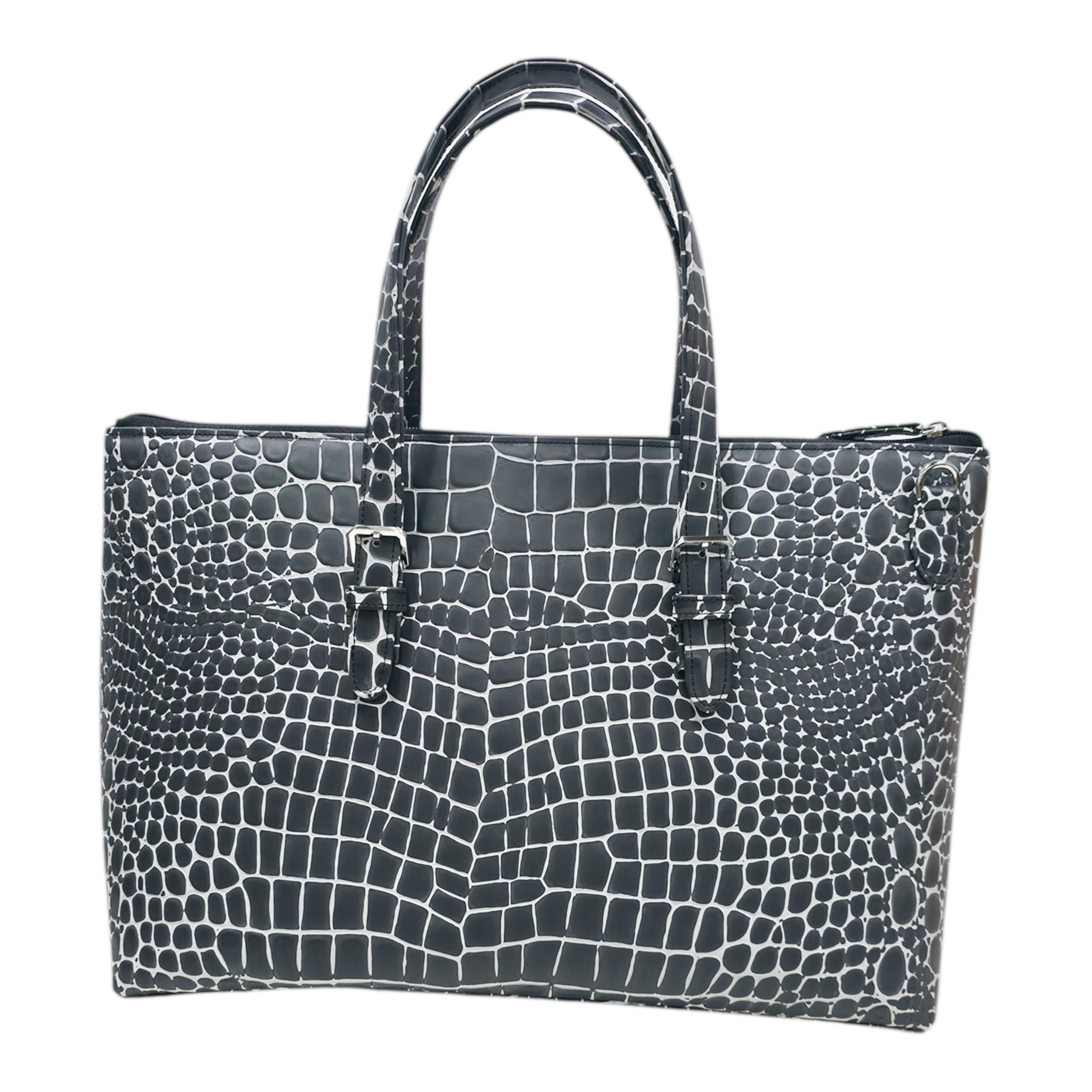 15. 밀라네제 토트앤 숄더핸드백 -블랙