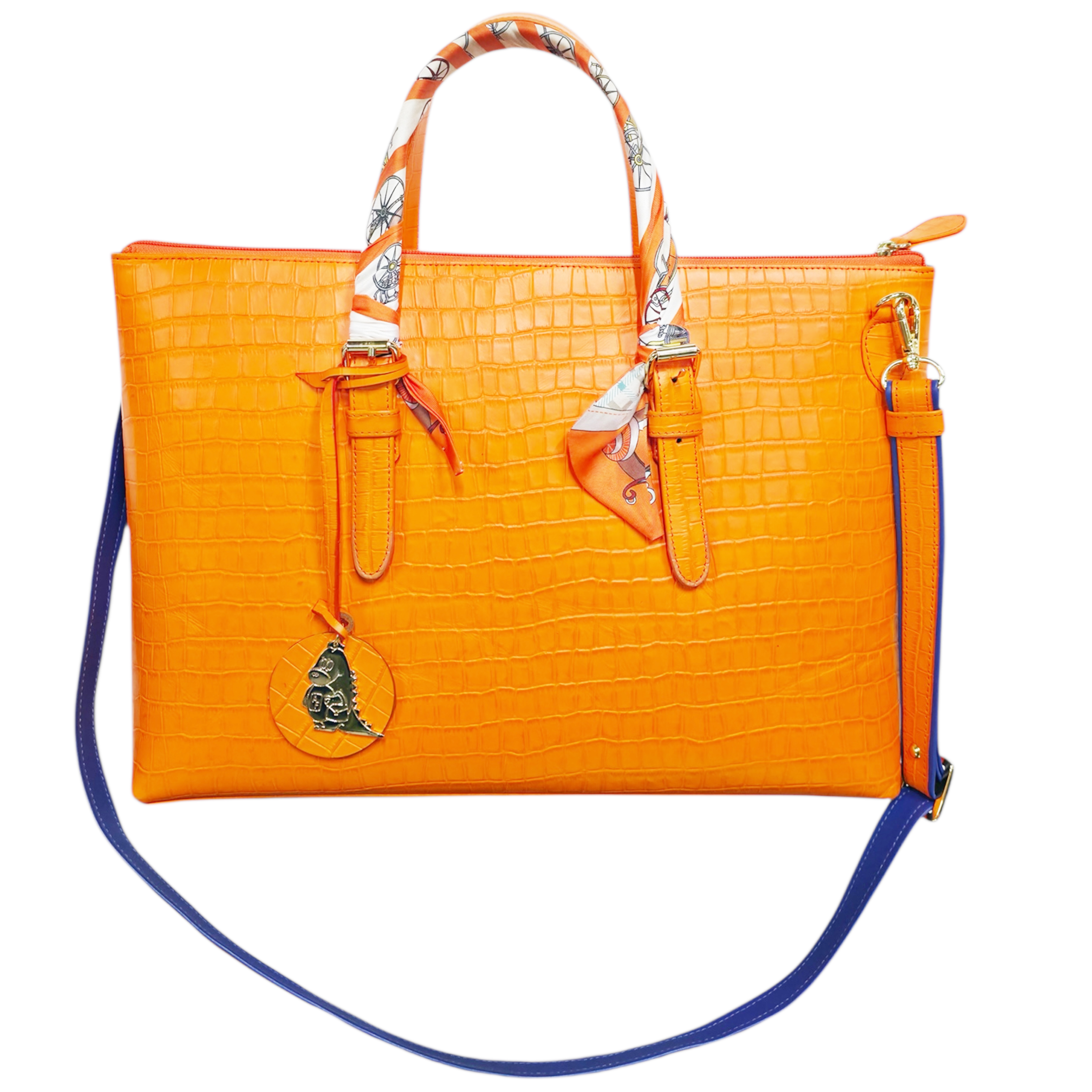 16. 밀라네제 토트앤 숄더핸드백 -오렌지